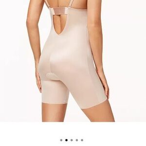 Suit Your Fancy Plunge Low-Back Mid-Thigh Bodysuit